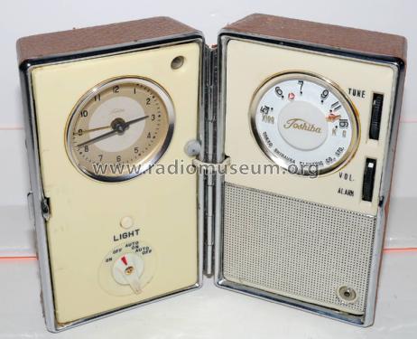 Travel Clock 6 Transistor 6TC485; Toshiba Corporation; (ID = 2051082) Radio