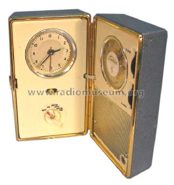 Travel Clock 6 Transistor 6TC485; Toshiba Corporation; (ID = 800525) Radio