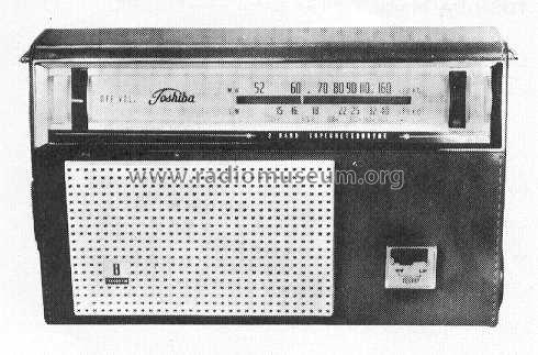 2 Band Superheterodyne 8L-450L; Toshiba Corporation; (ID = 263368) Radio