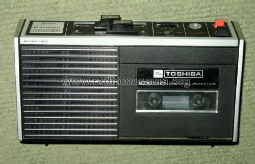 Cassette Recorder KT-270D; Toshiba Corporation; (ID = 1376860) R-Player