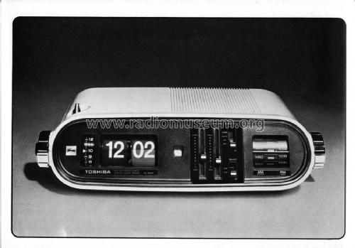 FM-AM Solid State Digital Clock Radio RC-803 F; Toshiba Corporation; (ID = 2106065) Radio