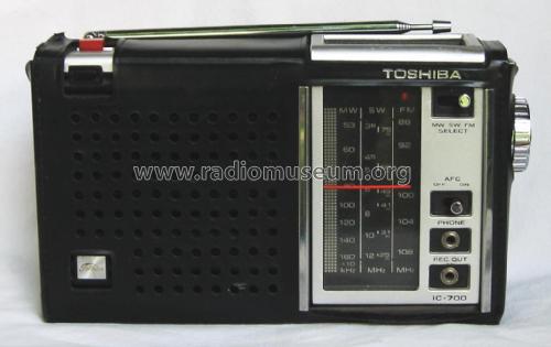 IC-700 ; Toshiba Corporation; (ID = 2409522) Radio