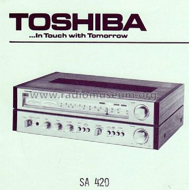 SA-420; Toshiba Corporation; (ID = 1531396) Radio