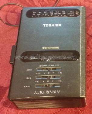 Stereo Radio Cassette Player KT-4349; Toshiba Corporation; (ID = 1845915) Radio