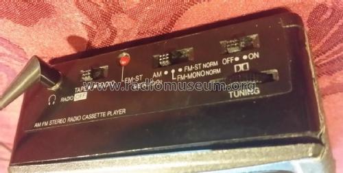 Stereo Radio Cassette Player KT-4349; Toshiba Corporation; (ID = 1845919) Radio