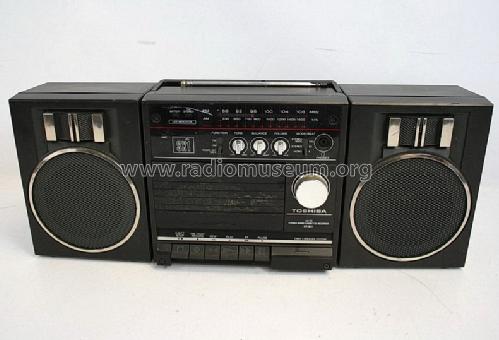 Stereo Radio Cassette Recorder RT-SX1; Toshiba Corporation; (ID = 1498084) Radio