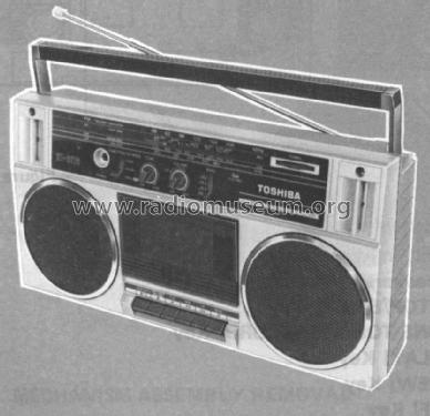 Stereo Radio Cassette Recorder RT-6016; Toshiba Corporation; (ID = 1818350) Radio