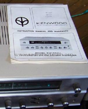 Automatic AM-FM Stereo Receiver KW-55 AU; Kenwood, Trio- (ID = 670600) Radio