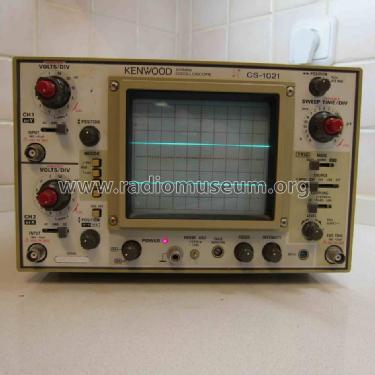 Dual Trace Oscilloscope CS-1021; Kenwood, Trio- (ID = 1147553) Equipment