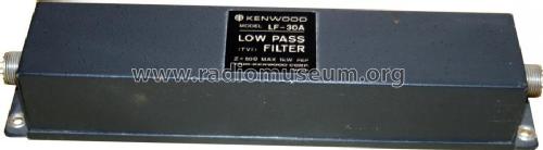 Low-Pass-Filter LF-30A; Kenwood, Trio- (ID = 1015173) Amateur-D