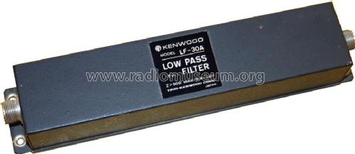 Low-Pass-Filter LF-30A; Kenwood, Trio- (ID = 1015174) Amateur-D