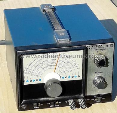 RF Signal Generator SG-402; Kenwood, Trio- (ID = 2425347) Equipment