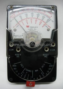 Volt-Ohm Milliammeter 310; Triplett Electrical (ID = 853301) Equipment