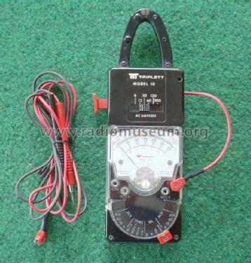 Volt-Ohm Milliammeter 310; Triplett Electrical (ID = 1245883) Equipment