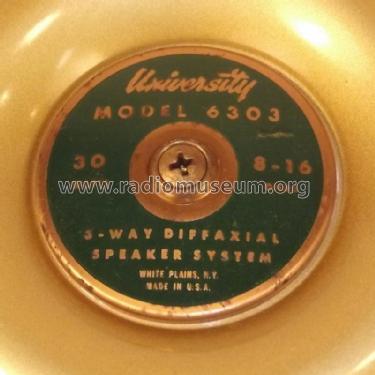 15' 3-way Diffaxial Speaker 6303; UCP University (ID = 1428573) Speaker-P