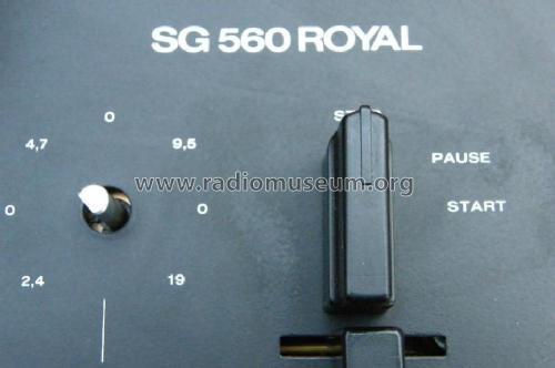 Royal SG560; Uher Werke; München (ID = 966425) R-Player
