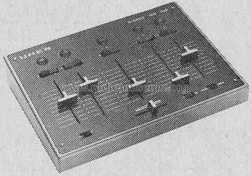 Stereo Mix-500 A124; Uher Werke; München (ID = 440930) Ampl/Mixer