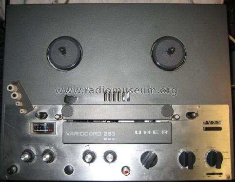 Variocord Stereo 263; Uher Werke; München (ID = 415890) R-Player