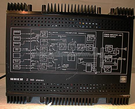 Z140 Stereo; Uher Werke; München (ID = 1379799) Ampl/Mixer