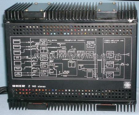 Z140 Stereo; Uher Werke; München (ID = 615291) Ampl/Mixer