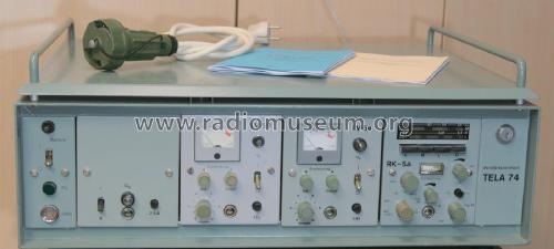 Tragbare elektroakustische Anlage TELA 74; Ultraschalltechnik (ID = 2226522) Militare