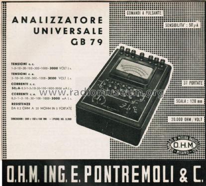 GB-79; Unaohm Start, Ohm, E (ID = 2533773) Equipment