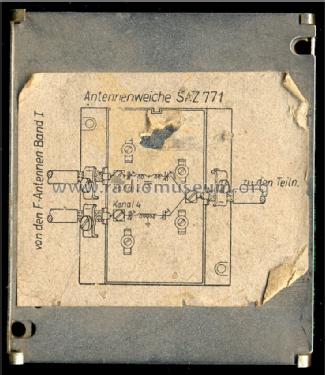 Antennenweiche SAZ 771; Siemens & Halske, - (ID = 1275597) Converter