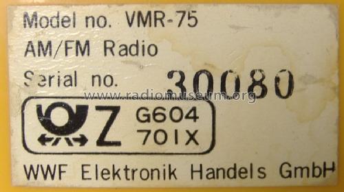 Camel Quarz Uhrenradio VMR-75; UNBEKANNTE FIRMA D / (ID = 1660475) Radio