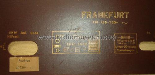 Frankfurt ; UNBEKANNTE FIRMA D / (ID = 530924) Radio