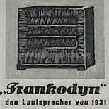 Frankodyn ; UNBEKANNTE FIRMA D / (ID = 828793) Speaker-P