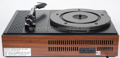 Studio Stereophone de Luxe 032/95 437 0; UNBEKANNTE FIRMA D / (ID = 1743743) R-Player