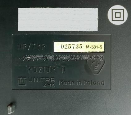 M531S; Unitra ZRK, Zaklady (ID = 2491943) R-Player