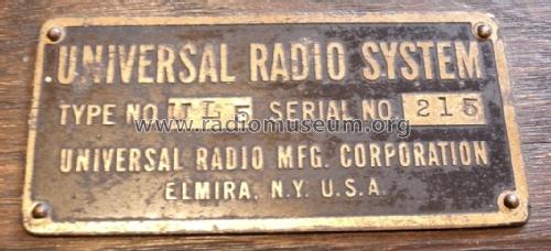 Universal Radio System UL 5; Universal Radio (ID = 1852969) mod-pre26
