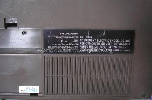 Samson Radio Phonocorder Portable Phono Cassette Recorder; Unknown - CUSTOM (ID = 1808666) Radio