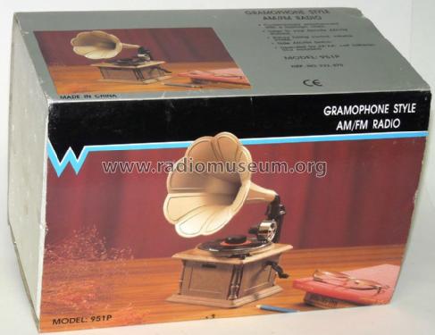 AM/FM Radio Gramophone Style 951P; Unknown - CUSTOM (ID = 1739904) Radio