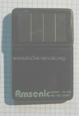 Amsonic AM-FM Stereo Solar Radio AS-338; Unknown - CUSTOM (ID = 1926124) Radio