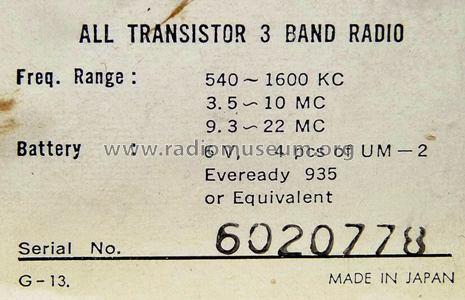 Berlin 8 Transistor Deluxe ; Unknown - CUSTOM (ID = 709536) Radio