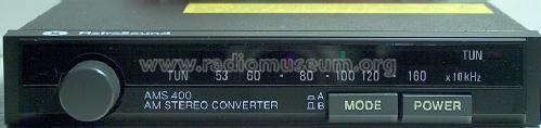 AM Stereo Converter AMS-400; Metrosound (ID = 1189007) Converter