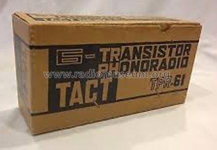 Tact - 6 Transistor Phonoradio TPR-61; Takt Denki / Tact (ID = 2003766) Radio