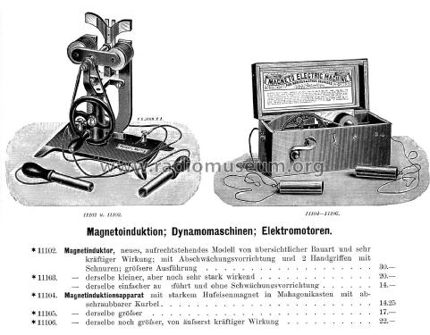 Kurbelinduktor als Elektrisiermaschine ; Unknown to us - (ID = 2737555) Medicine