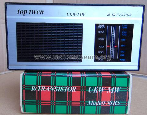 Top Twen 10 Transistor ; Unknown to us - (ID = 2724093) Radio