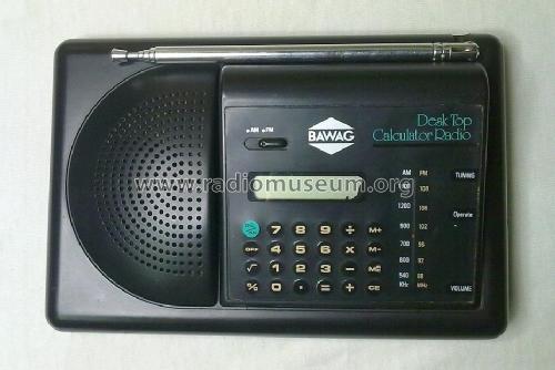 Bawag Desk Top Calculator Radio ; Unknown to us - (ID = 1622813) Radio