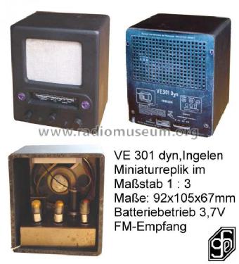 Scaled down radio models Miniatur-Nachbauten; Unknown to us - (ID = 663380) Radio