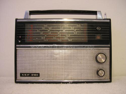 VEF 201; VEF Radio Works (ID = 1964598) Radio