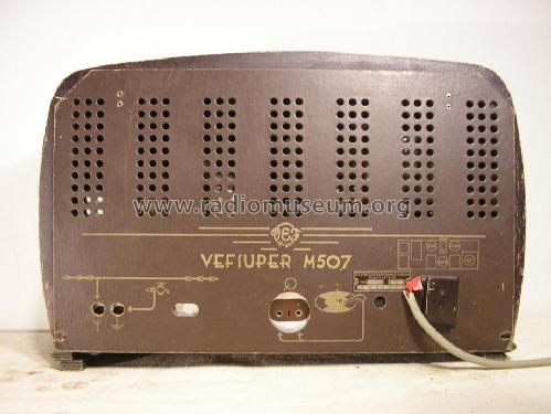 Vefsuper MD/40 M507; VEF Radio Works (ID = 1361626) Radio