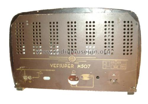 Vefsuper MD/40 M507; VEF Radio Works (ID = 159813) Radio