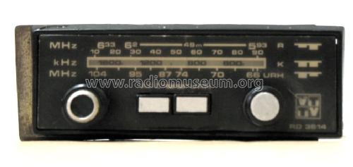 Car Radio RD-3614; Videoton; (ID = 1115406) Car Radio