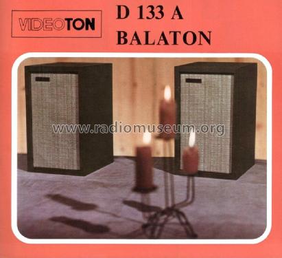 HiFi Box Balaton D133A; Videoton; (ID = 2070977) Altavoz-Au