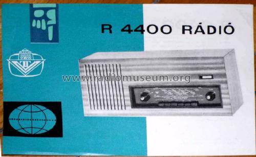 R4400; Videoton; (ID = 1005692) Radio