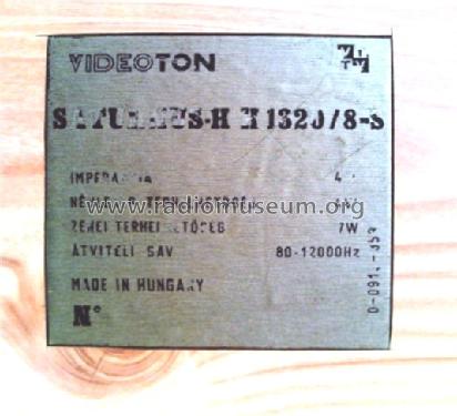 Saturnus-H Disco Box H 1320/8-S; Videoton; (ID = 1071033) Speaker-P